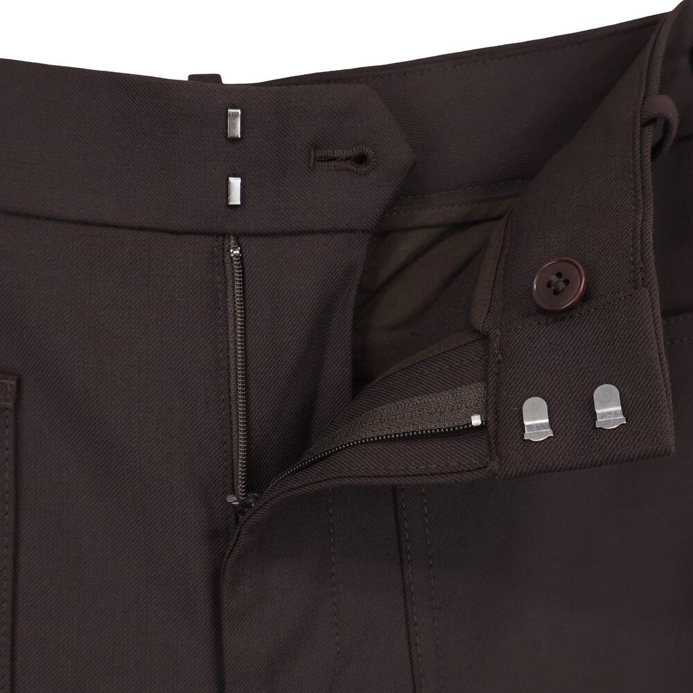 NWT Madewell High-Rise Stretch Twill Bootcut Trouser Pants Molasses Brown Size 8 - Picture 8 of 11